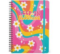 Agenda Hebdomadaire À Spirale Large,12 Mois,Journal De Janvier 2025 À Décembre 2025,Planificateur Pliable 2025/2026,Fermeture Avec Élastique,Poche Finale,Carnet D'adresses,15 X 21 Cm,.[M330]