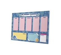 Grupo Erik – Bloc-notes A4 Disney Lilo & Stitch – Semainier hebdo 54 pages détachables Bleu/Rose