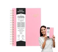 Agenda hebdomadaire A5, agenda journalier et cahier - Agenda de rendez-vous portable | Organisateur de listes de contrôle des activités d'écriture pour collègues, amis de la famille