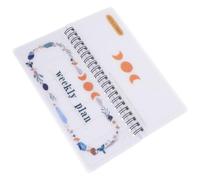 Agenda Hebdomadaire Carnet à Spirale, Portable Détachable pour | Papier, Écriture Fluide, Notes et Plannings, Format Pratique pour L’école Tâches