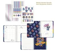 Agenda Hebdomadaire - Disney - Stitch - 12 intercalaires - 255 stickers