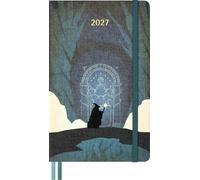 Agenda hebdomadaire Moleskine 12 mois 2027, Le Seigneur des Anneaux, à lignes