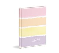 Agenda hebdomadaire organiseur 2024 cm 17 x 24 fermé Janvier-décembre 2024, couverture rigide