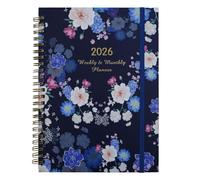 Agenda Hebdomadaire - Semainier 2026 pour Femmes,Carnet De Notes Portable Pour Maison École Réunions Voyage - Salle de Classe Voyage Professionnel