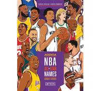 Agenda illustré NBA ALL STAR NAMES septembre 2024 - septembre 2025 - Adrien Pommepuy - Amphora - broché - Agenda