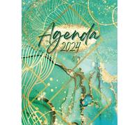 Agenda Infirmière Libérale 2024: Planificateur pour grande tournée, Grand format,1 jour/page de 5h à 21h45, toutes les 15 min +RDV Patients +km +CA +bilan comptable