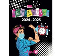 Agenda Infirmière Libérale: Du 01 Septembre au 31 Août, Planificateur grande tournée, Grand format, 1 jour/page de 5h à 21h45, toutes les 15 min +RDV Patients +km +CA +bilan comptable
