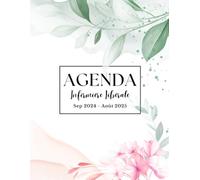 Agenda Infirmière Libérale Septembre 2024 - Août 2025: Organisateur de tournées, 1 page par jour avec bilan chaque fin du mois, 386 pages en noir et blanc, Grand format A4.
