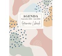 Agenda Infirmière Libérale Septembre 2025 - Août 2026: organisateur et planificateur de tournées, 386 pages en noir et blanc, 1 page par jour de 6h à 21h,+ km + CA et bilan mensuel, Format A4.