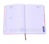 Agenda Journal 2026 Compact en Papier, 365 Jours, Rose | Planification Quotidienne, Format Portable Élégant, Usage Maison et Voyage, pour Apprentissage Anglais et Affaires