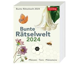 Agenda journalier 2024 avec des questions variées sur la flore et la faune pour les renards énigmes intelligents. Format 12,5 x 16 cm : plantes, animaux, phénomènes