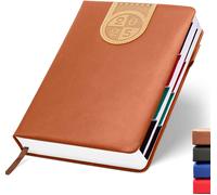 Agenda Journalier 2025 Avec Couverture Flexible, A5 Planner En Cuir Carnet De Haute Qualité, Adapté Pour La Planification Personnelle, Le Bureau D'entreprise Et Le Journal