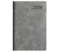 Agenda journalier 2026 360 pages à couverture souple en cuir Journal journalier Agenda académique 2026 pour la planification des rendez-vous 21 6 x 14 5 cm Bureau multifonction