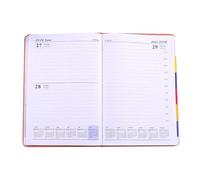 Agenda journalier 2026 - Agenda anglais 21 cm - Journal de travail professionnel | Carnet de gestion du temps organisé et fluide pour la maison, l'école, la salle de classe, les réunions