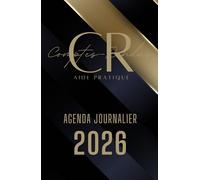 Agenda Journalier 2026 - Aide Pratique Comptes-Rendus: 1 Page daté par Jour. Suivi Journalier et Mensuel des Objectifs Spirituels et Personnels. Petit ... (13.97x21.59 cm). Couverture "I am Revived".