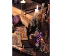 Agenda Journalier 2026 avec Horaires - Couverture Thème Magie - 407 Pages