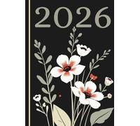 Agenda journalier 2026 format A4: Journalier Grand Format avec Calendrier 2026 . Outil d’Organisation et de Productivité pour Famille ou Professionnels . Idée cadeau noël nouvel an 2026