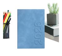 Agenda journalier 2026 - Structurer facilement le travail et la vie privée | Planificateur de gestion du temps A5 janvier décembre | Bureau, école, université, maison, réunions d'affaires