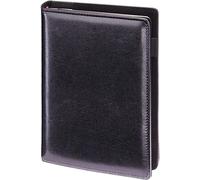 Agenda journalier A5 noir avec insert interchangeable PLR38B-25