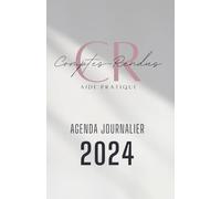 Agenda Journalier Chrétien 2024 Petit Format Pour Le Suivi de Vos objectifs: Aide Pratique pour les Comptes-Rendus. Au Format 5.5x8.5 po (13.97x21.59 ... des Objectifs Fixés Tout Au Long de l'Année.