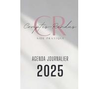Agenda Journalier Chrétien 2025 Relié - Petit Format: Aide Pratique pour les Comptes-Rendus. Au Format 5.5x8.5 po (13.97x21.59 cm). Idéal Pour Un ... Fixés Tout Au Long de l'Année. I am revived.