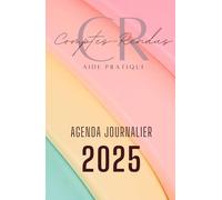 Agenda Journalier Chrétien 2025 Relié - Petit Format: Couverture simple. Aide Pratique pour les Comptes-Rendus. Format 5.5x8.5 po (13.97x21.59 cm). ... des Objectifs Fixés Tout Au Long de l'Année.