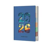 Agenda journalier daté 2026, 400 pages, en cuir synthétique, pour la gestion des tâches, planificateur de gestion