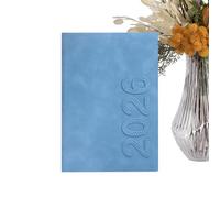 Agenda journalier et mensuel 2026, organiseur avec suivi des objectifs, calendrier de 12 mois en papier épais de qualité supérieure, journal de productivité professionnel pour le travail, l'université