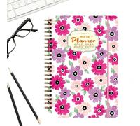 Agenda journalier | Gestion du temps | Planificateur 2026 hebdomadaire et mensuel, pour planifier des notes, l'école, le travail, le bureau
