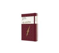 Agenda journalier Moleskine Grand format Edition limitée Harry Potter 2022 Rouge Rouge G