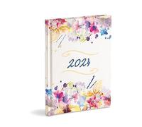 Agenda journalier organiseur 2024 cm 15 x 21 fermé, janvier-décembre 2024, couverture rigide