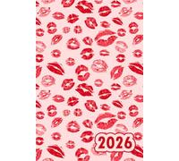 Agenda Journalier: Planificateur pour fille | Format 6x9 | 1 page par jour | 12 mois de janvier à décembre | Organisation Travail Études Vie Quotidienne