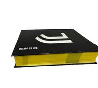 Agenda Juventus 2025/26 édition limitée - Seven original Bianconero Or, Agenda hebdomadaire avec pages numérotées Jour/Mois, couverture rigide avec porte-signet 15 × 21 cm