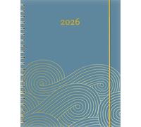 Agenda Kibo-Or-FB Bleu 2026 - Collectif - W.maxwell - broché - Agenda