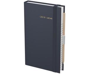 Agenda - LECAS - 100735511 - 9 x 15 cm - 1 jour par page - Couverture rigide assortie