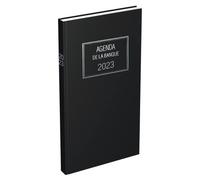Lecas Agenda de Banque long - 15 x 34 cm - 1 volume - 2025