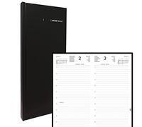 Agenda LECAS Long 15 x 34 cm - Euros et centimes - 1 jour par page - 2026