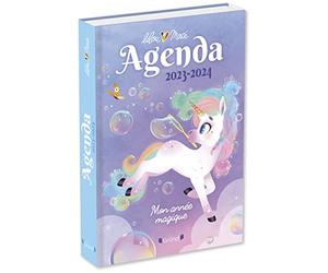 Agenda Lilou la licorne 2023-2024 - Papeterie Jeunesse - À partir de 6 ans
