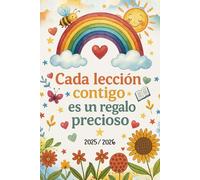 Agenda Maestra 2025 2026: Regalo profesora infantil