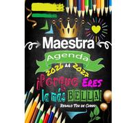 Agenda Maestra 2026-2027: Idea Regalo per Maestre e Professori | Pianificazione settimanale e mensile dell’anno scolastico | Da Agosto 2026 a Luglio 2027 | Formato A4