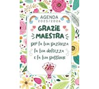Agenda Maestra: Pianificatore una settimana su 2 pagine , Grazie insegnanti elementari personalizzati