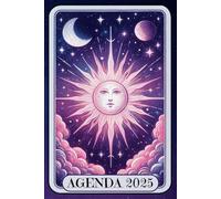 Agenda magica 2025!: Planner settimanale e mensile orizzontale da Gennaio a Dicembre ispirato al mondo dei tarocchi e della magia!