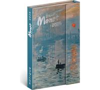 Agenda magnétique hebdomadaire 2026 Claude Monet