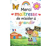 Agenda Maitresse 2026 2027: Merci maitresse cadeau