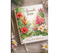 Agenda Martinique 2026: Edition Structurée - semaine par page