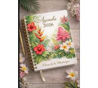 Agenda Martinique 2026: Edition Structurée - semaine par page