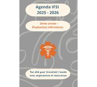 Agenda Mémo IFSI 2025 - 2026 : 2ème année - Étudiant(e) infirmier(ère) - Modèle "Organique" Gris Perle: Ton compagnon 2-en-1 pour organiser ta 2e ... affiner tes gestes et gagner en assurance.