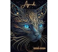 Agenda mensuel 2025-2026: Planificateur mensuel 24 mois, 2 Ans De Janvier 2025 A Décembre 2026, Organisateur Pratique Avec Planning Mensuel, Format A4.