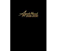 Agenda Mensuel 2026-2030: Calendrier Planificateur de 5 Ans de Janvier 2026 à Décembre 2030 | 60 Mois Organisateur avec Jours Fériés Français - 1 Mois sur Deux Pages | Grand Format A4
