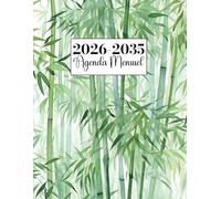 Agenda Mensuel 2026-2035: A4, Dix ans, de janvier 2026 à décembre 2035